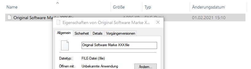 Tuningfile Typ ändern