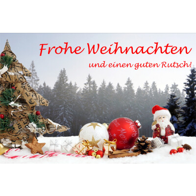 Hinweis: Weihnachtsferien 2024/25 - 