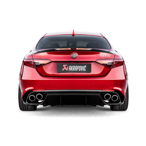 Akrapovic Evolution Line (Titan) für Alfa Romeo Giulia Quadrifoglio BJ 2016 > 2020 (S-AR/TI/1H)