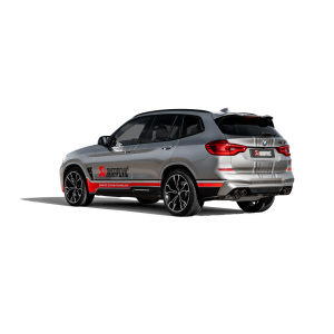 Akrapovic Slip-On Line (Titan) für BMW X4 M / X4 M Competition (F98) - OPF/GPF BJ 2020 > 2020 (S-BM/T/10H)