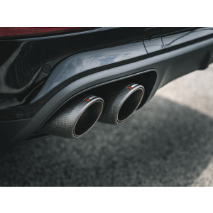 Akrapovic Endrohr-Set (Carbon) für Porsche Cayenne E-Hybrid / Coupé (536) - OPF/GPF BJ 2019 > 2021 (TP-CT/53)