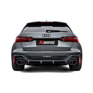 Akrapovic Evolution Line (Titan) für Audi RS 6 Avant (C8) - OPF/GPF BJ 2022 > 2023 (S-AU/TI/19H)