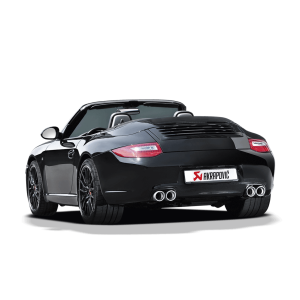 Akrapovic Slip-On Race Line (Titan) für Porsche 911 Carrera Cabriolet /S/4/4S/GTS (997 DFI) BJ 2008 > 2012 (S-PO997CA-RT)