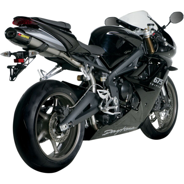 Akrapovic Slip-On Line (Titan) 09- für Triumph Daytona 675R - BJ. 2011 > 2012 (S-T675SO3-HACT)