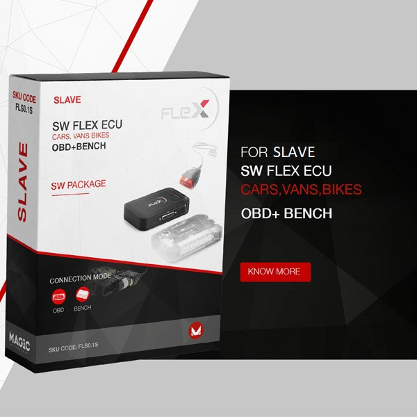 Software Flex ECU OBD + Bench &ndash; SLAVE